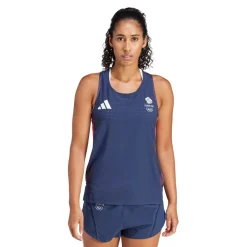 Mujer adidas Adizero Team GB camiseta de running sin mangas para mujer - SS24