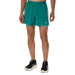 Hombre Asics Road 13 cm pantalones cortos 2 en 1 de running - SS25