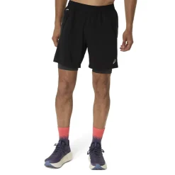 Hombre Asics Road 18 cm pantalones cortos 2 en 1 - SS25