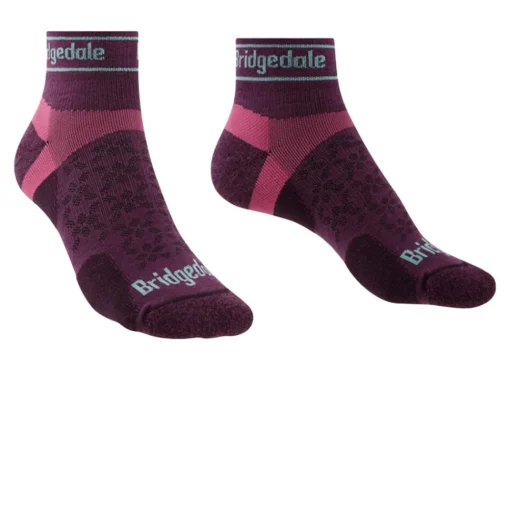 Mujer Bridgedale TRAIL RUN Ultralight T2 Merino Sport calcetines cortos para mujer - SS25