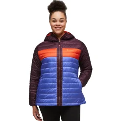Mujer Cotopaxi Capa chaqueta aislante con capucha para mujer - AW23
