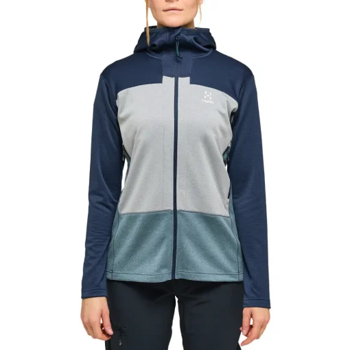 Mujer Haglofs ROC Flash Mid Hooded mujer chaqueta