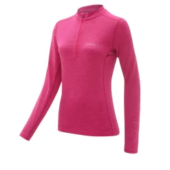 Mujer Higher State Camiseta de mujer L/S con cremallera 1/4
