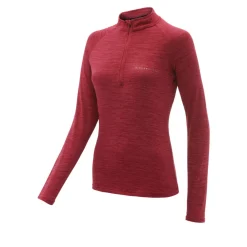 Mujer Higher State Camiseta de mujer L/S con cremallera 1/4