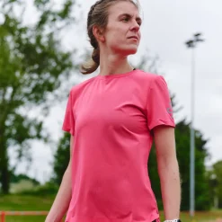 Mujer Higher State camiseta de running de manga corta para mujer - SS25