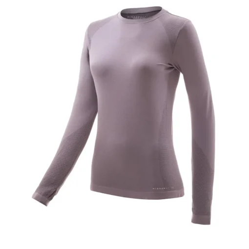 Mujer Higher State Camiseta de manga larga para mujer sin costuras