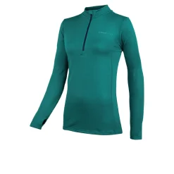 Mujer Higher State L/S 1/4 Zip Thermal Grid Top para Mujer