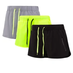 Mujer Higher State mujer pantalones cortos running (3 Pack)