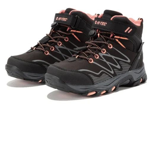 Niños Hi-Tec Blackout botas impermeables de trekking para niños