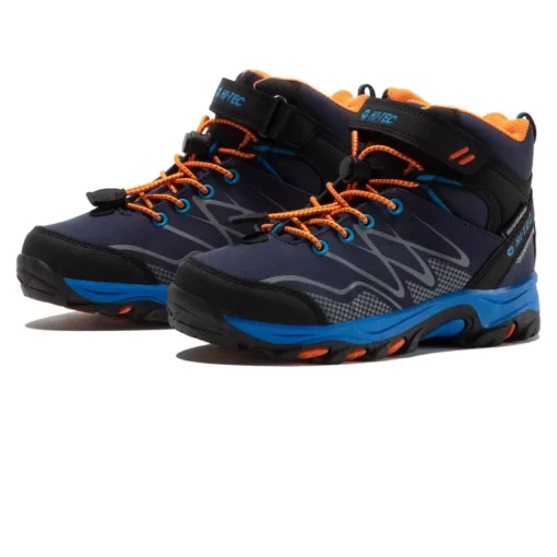 Niños Hi-Tec Blackout Mid impermeable Junior botas trekking - AW24