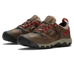 Hombre Keen Ridge Flex impermeable zapatillas trekking