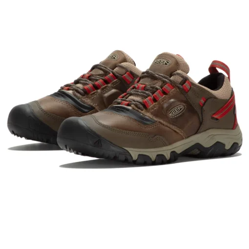 Hombre Keen Ridge Flex impermeable zapatillas trekking
