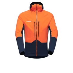 Hombre Mammut Eiger Norwand ML Hybrid chaqueta con capucha - SS25