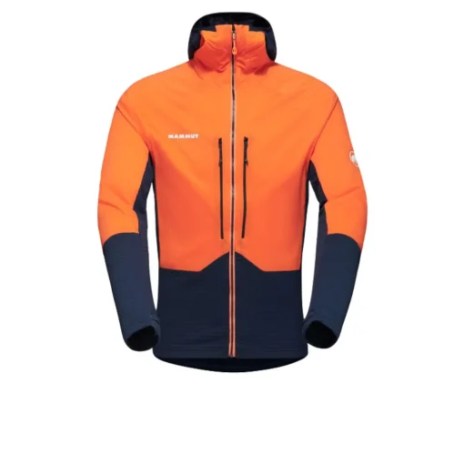 Hombre Mammut Eiger Norwand ML Hybrid chaqueta con capucha - SS25