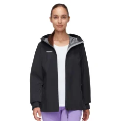 Mujer Mammut Linard Light HS impermeable Hooded mujer chaqueta - SS25