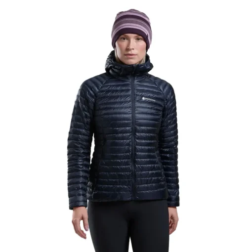 Mujer Montane Alpine 850 Nano chaqueta de plumón con capucha para mujer