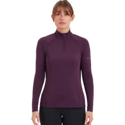 Mujer Montane Dart XT camiseta con cuello de cremallera para mujer - AW23