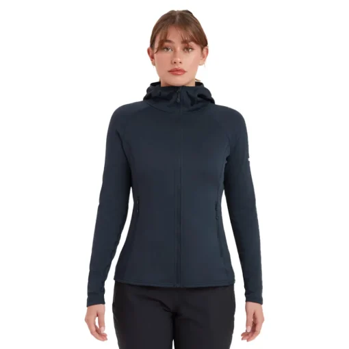 Mujer Montane Fury Lite chaqueta polar con capucha para mujer - SS24