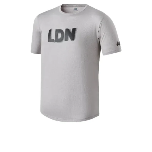 Hombre New Balance London Edition Athletics camiseta de running - SS25