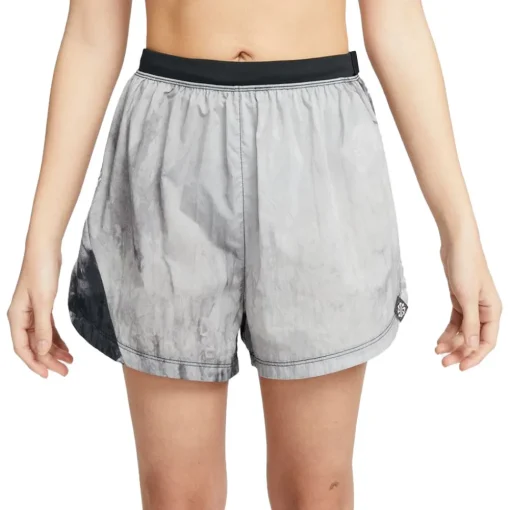 Mujer Nike Dri-FIT Repel Mid-Rise Brief-Lined para mujer trail pantalones cortos de running - FA23