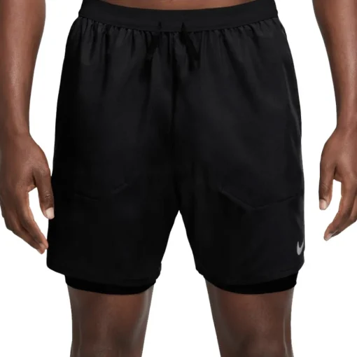 Hombre Nike Dri-FIT Stride 2 en 1 pantalones cortos de running - FA23
