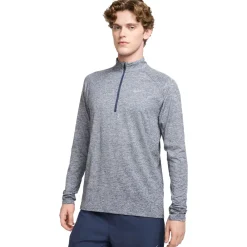 Hombre Nike Dri-FIT Stride media cremallera camiseta manga larga running - SP25
