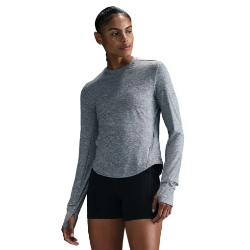 Mujer Nike Dri-FIT Swift UV camiseta de running cuello redondo para mujer - SP25