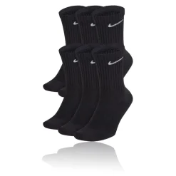 Hombre Nike Everyday Cushioned Training Crew calcetines (6 Pairs) - SU25