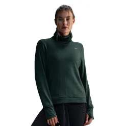 Mujer Nike Therma-FIT Element Swift Turtleneck WINTERIZED mujer Top - HO24