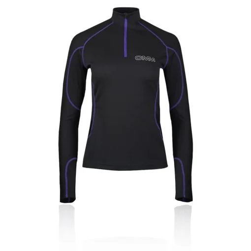 Mujer OMM Meridian cremallera mujer camiseta manga larga running