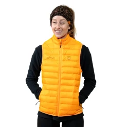 Mujer Parkrun Apricot chaleco acolchado para mujer