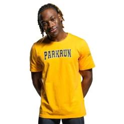 Hombre Parkrun Apricot parkrun Collegiate camiseta para hombre