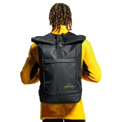 Mujer Parkrun Apricot roll top mochila