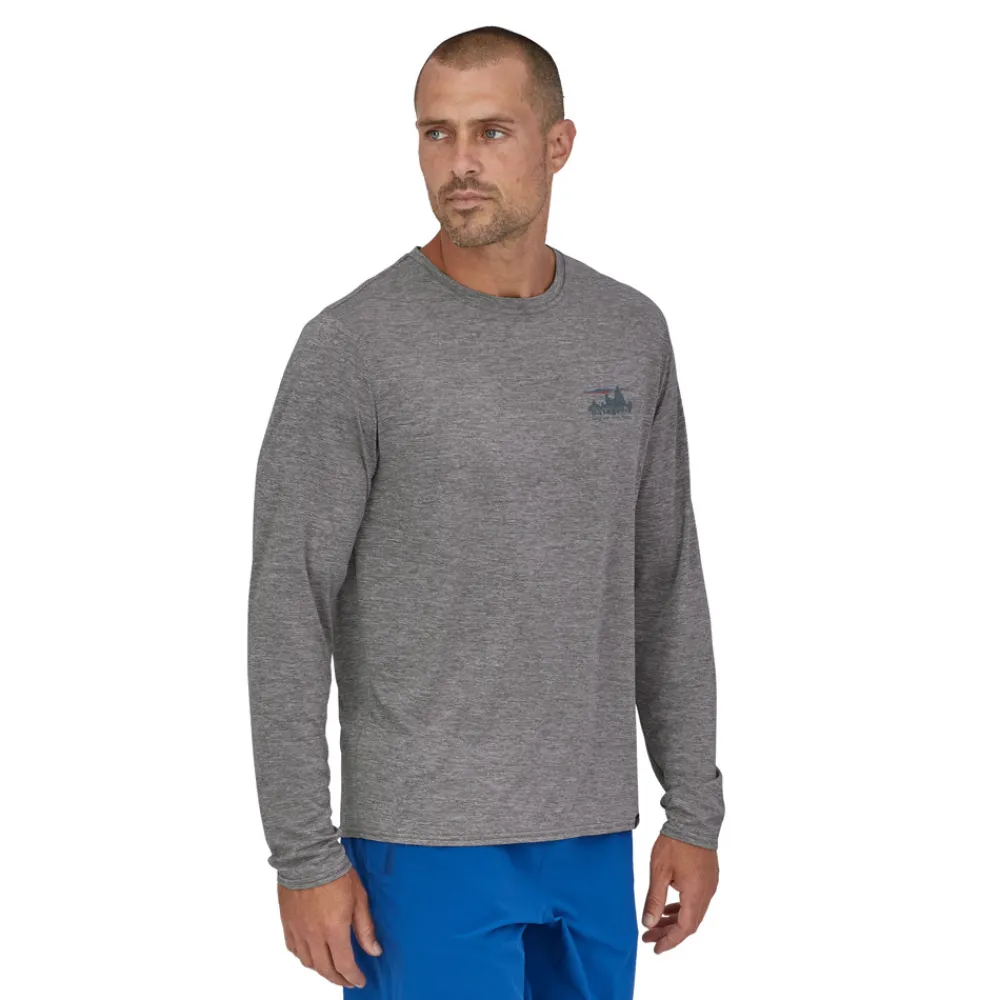Hombre Patagonia Capilene Cool Daily Top con Gráfico - AW21