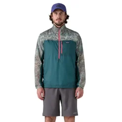 Hombre Patagonia Houdini Stash media cremallera Pullover - SS25