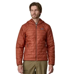 Hombre Patagonia Nano Puff Hooded chaqueta