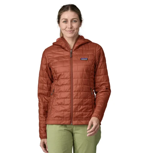 Mujer Patagonia Nano Puff mujer Hooded chaqueta - AW24