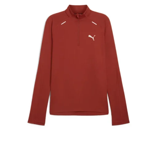 Hombre Puma Run CLOUDSPUN Quarter camiseta cremallera - AW24