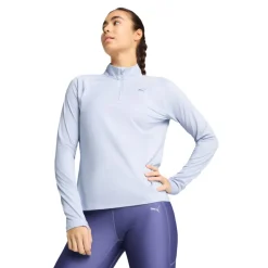 Mujer Puma Run Velocity CloudSpun Quarter cremallera mujer Top - SS25