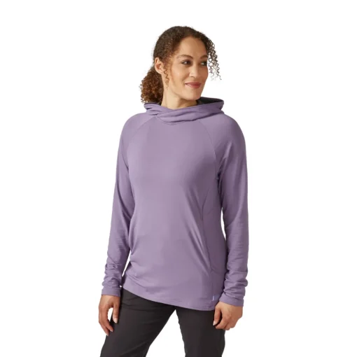 Mujer Rab Dihedral Hooded mujer Top