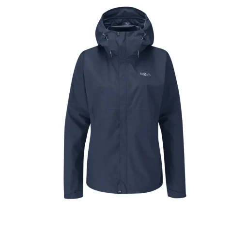 Mujer Rab Downpour Eco chaqueta impermeable para mujer