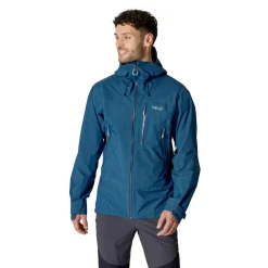 Hombre Rab Downpour Mountain chaqueta impermeable - SS25