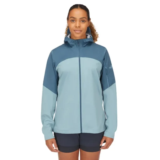Mujer Rab Kinetic Ultra impermeable mujer trail chaqueta running