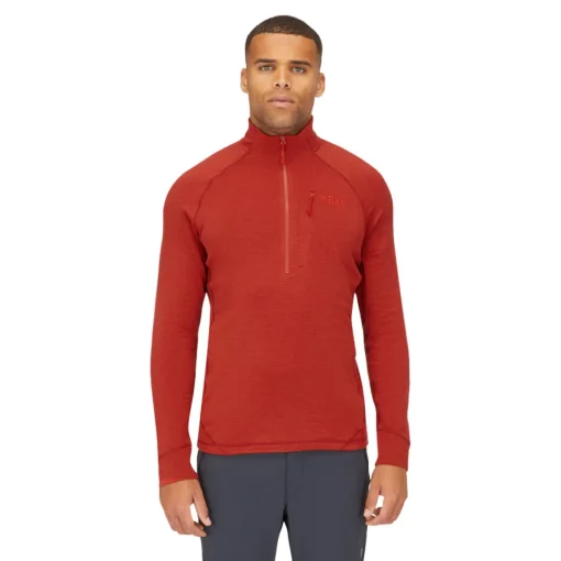 Hombre Rab Nexus Pull-On media cremallera Top - SS25