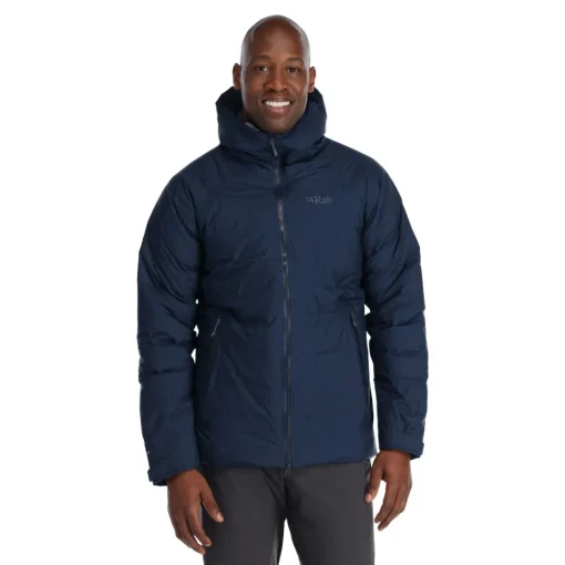 Hombre Rab Valiance chaqueta de plumón impermeable - AW23