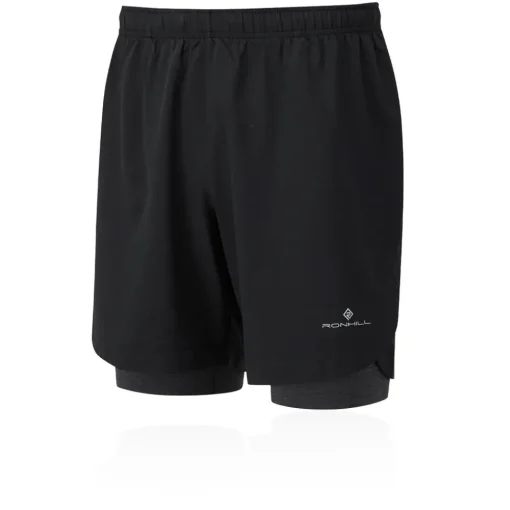 Hombre RonHill Life 7 pulgada Twin pantalones cortos running
