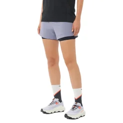 Mujer Salomon Sense Aero 2 en 1 mujer pantalones cortos - SS25