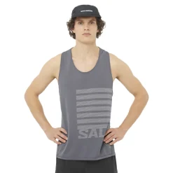Hombre Salomon Sense Aero Graphic camiseta sin mangas - SS25