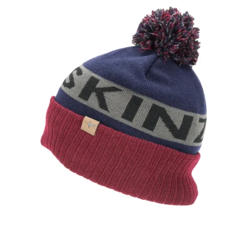 Mujer SealSkinz Foulden Bobble gorro para el frío repelente al agua - SS25