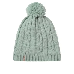 Mujer SealSkinz Hemsby impermeable Cold Weather Cable Knit Bobble gorra - SS25